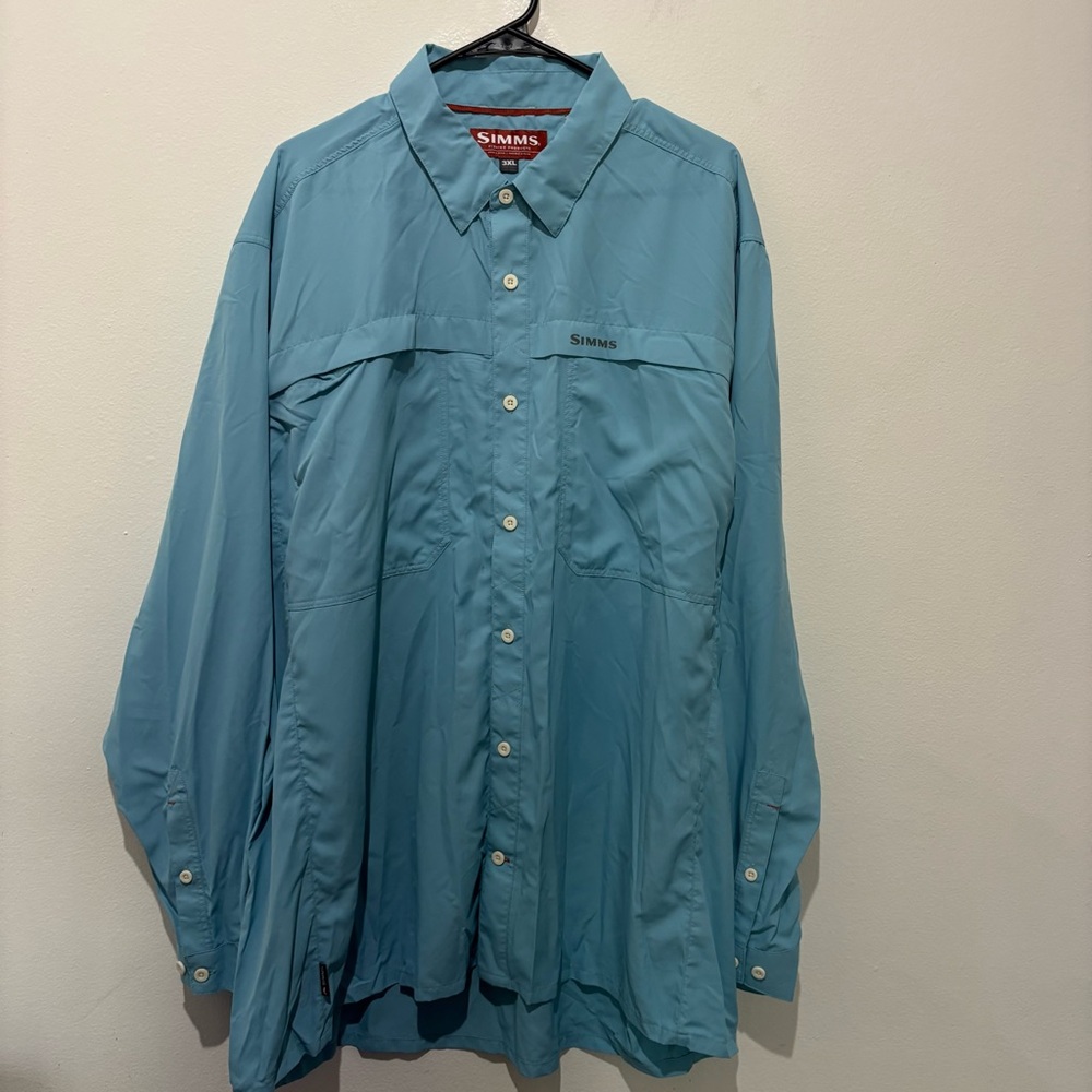 SIMMS 3XL Fishing Shirt